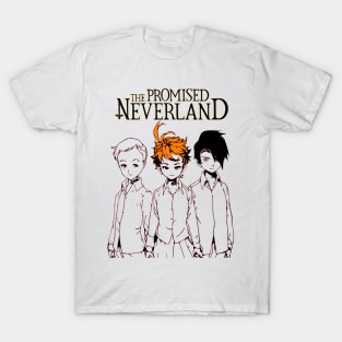 Emma, Norman and Ray The Promised Neverland T-Shirt